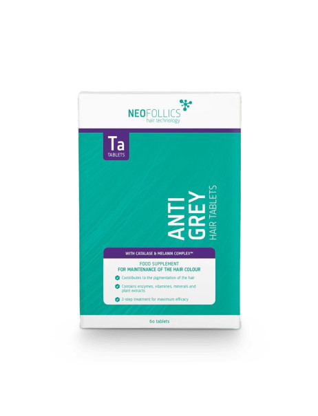 Neofollics Hair Technology Anti Grey Hair Tablets Таблетки против седых волос БАД