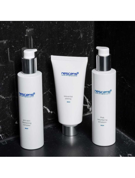 Nescens PHA Resurfacing Emulsion Body Вирівнююча емульсія з PHA для тіла