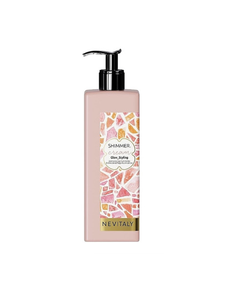 Nevitaly Shimmer Glow Styling Cream Крем незмивний для блиску волосся