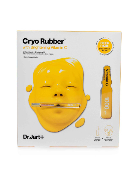 Dr. Jart + Cryo Rubber With Brightening Vitamin C Альгинатная маска «Освітлюючий ефект» з вітаміном C
