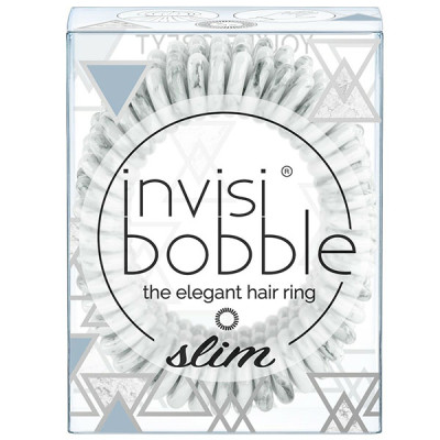 Invisibobble Slim Marblelous You're Greyt Резинка-браслет для волос 