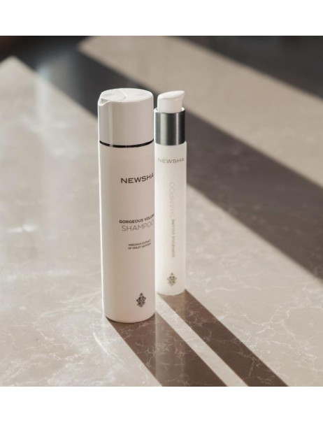Newsha Gorgeous Volume Shampoo Шампунь впечатляющий объем