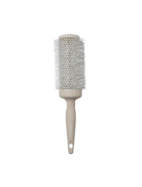 Newsha Deluxe Round Brush Extralong 53 мм Круглый браш, бежевый