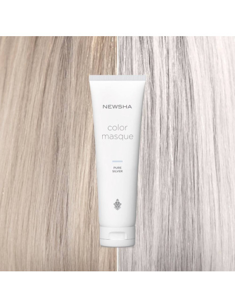 Newsha Color Masque Pure Silver Цветная маска чистое серебро