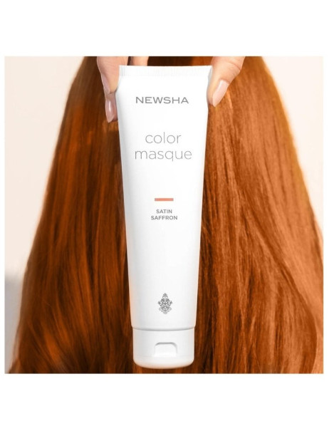 Newsha Color Masque Satin Saffron Цветная маска сатиновый шафран