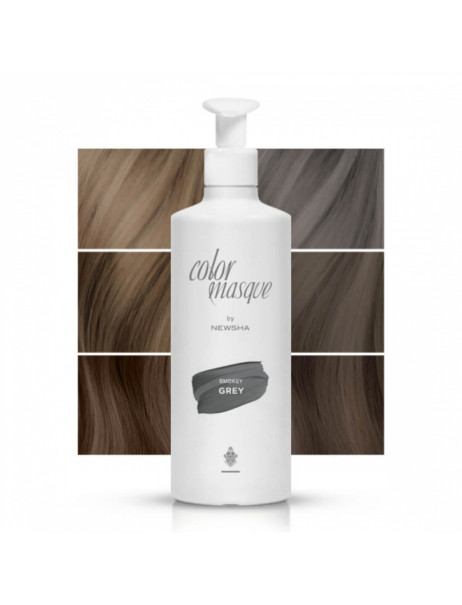 Newsha Color Masque Smokey Grey Цветная маска дымчатый серый