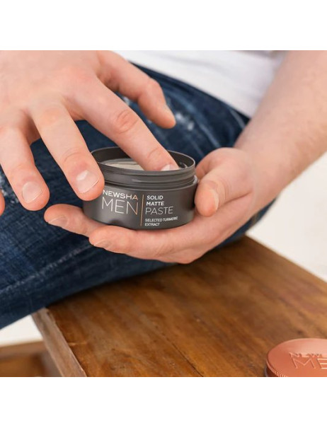 Newsha Men Solid Matte Paste Структуруюча тверда матова паста