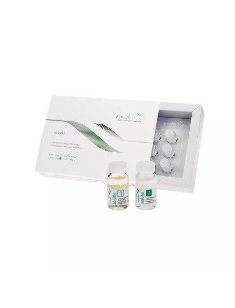 Nubea Solutia Anti-dandruff Adjuvant Treatment Vial Флаконы для вспомогательного лечения против перхоти
