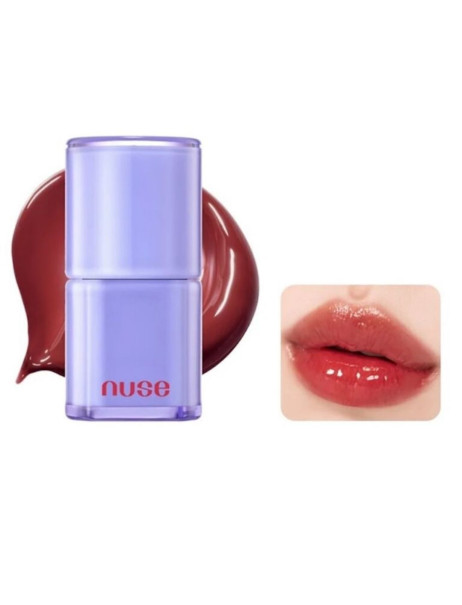 Nuse Care Liptual 03 Redish Huh Помада Прозрачный красно-розовый