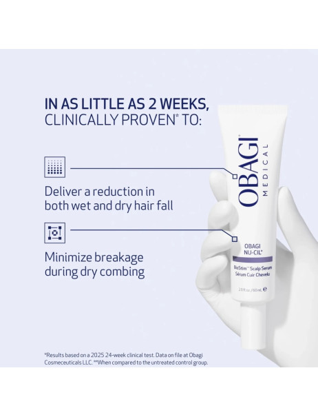 Obagi Nu-Cil Biostim Scalp Serum Восстанавливающая сыворотка для роста волос и оздоровления кожи головы