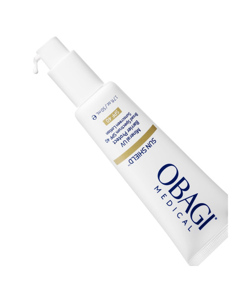 Obagi Sun Shield™ Mineral UV Barrier Protect Broad Spectrum SPF 40 Гіпоалергенний мінеральний сонцезахисний крем
