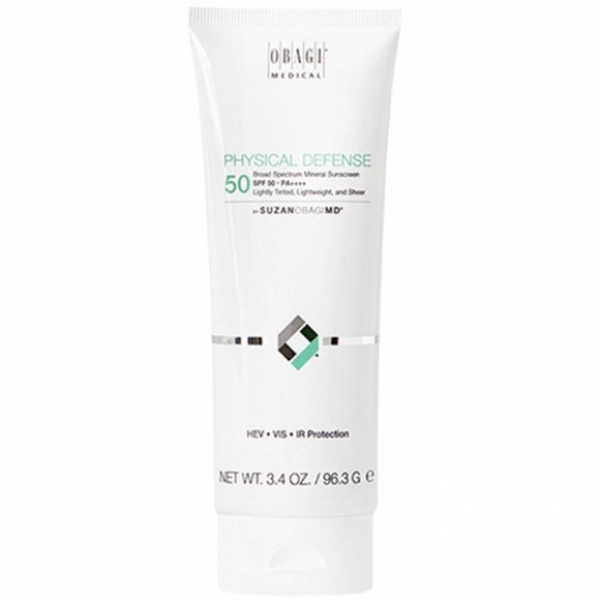 Obagi SUZANOBAGIMD Physical Defence SPF 50 Тонуючий сонцезахисний крем на мінеральній основі