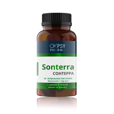 OkPsy Pharma Sonterra Мелатонин для качественного сна