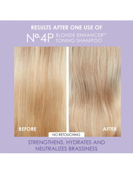 Olaplex No.4P Blonde Enhancer Toning Shampoo Тонирующий шампунь 