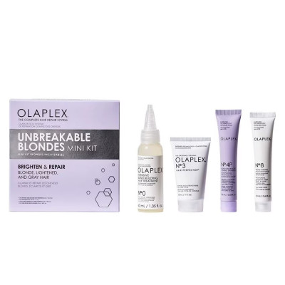 Olaplex Unbreakable Blondes Mini Kit Набор миниатюр для блонда "Яркость цвета и восстановление"