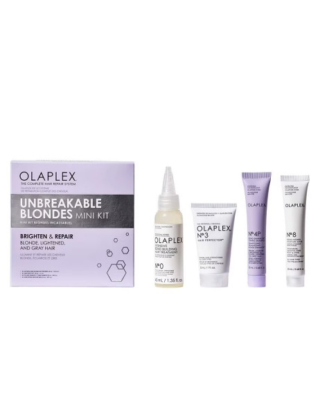 Olaplex Unbreakable Blondes Mini Kit Набір мініатюр для блонду «Яскравість кольору та відновлення»