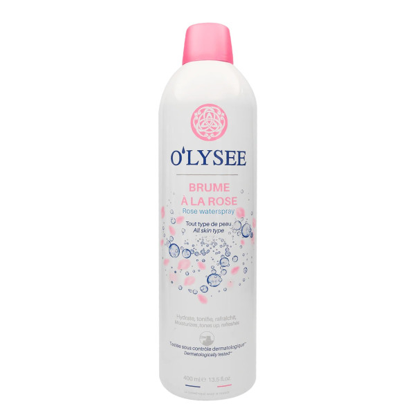 O'lysee Rose Waterspray Зволожуючий спрей-міст для чутливої шкіри з ароматом троянди