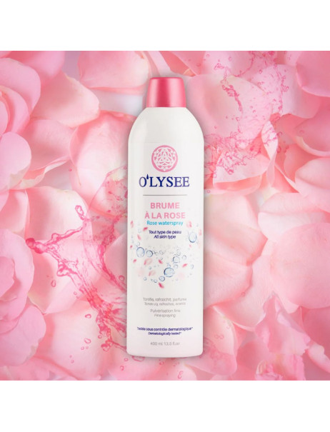 O'lysee Rose Waterspray Зволожуючий спрей-міст для чутливої шкіри з ароматом троянди