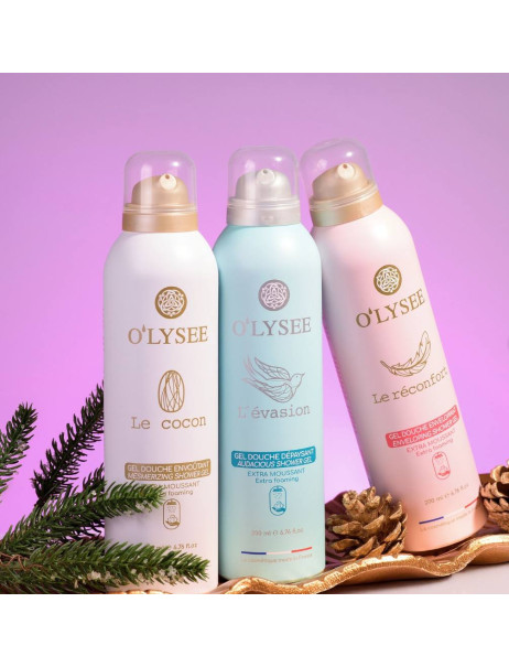O'lysee Extra Foaming Shower Gel L'evasion Очищающая гель-пена для душа