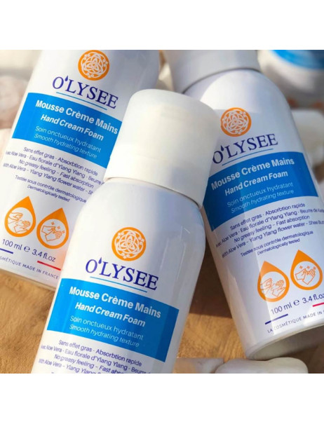 O'lysee Hand Cream Mousse Зволожуючий крем-мус для рук