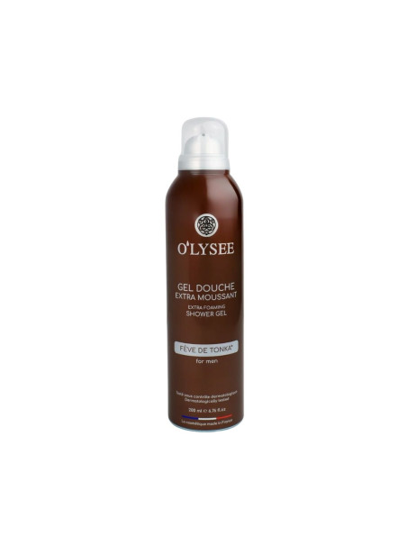 O'lysee Fève De Tonka Extra Foaming Shower Gel Гель-пена для душа для мужчин с пряным ароматом