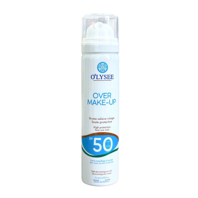 O'lysee High Protection Face Over Make-Up Sun Mist SPF50 Солнцезащитный спрей поверх макияжа