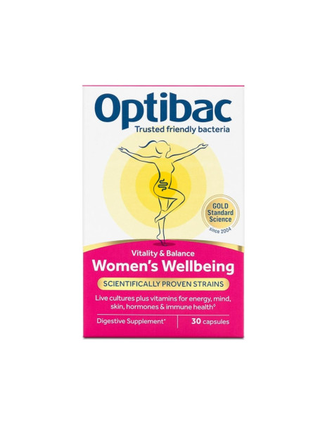 Optibac Women`s Wellbeing Пробиотик для всесторонней поддержки женского здоровья