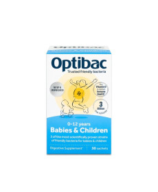 Optibac Probiotics Babies & Children 0-12 years Пробіотик для підтримки самопочуття немовлят, малюків і дітей - Написати відгук