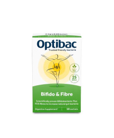 Optibac Probiotics Bifido & Fibre Пробиотик для стимулирования перистальтики кишечника - Написать отзыв