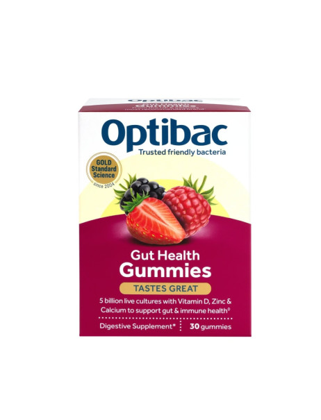 Optibac Probiotics Gut Health Gummies Желейки для здорового кишківника