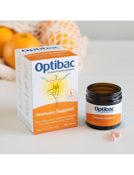 Optibac Probiotics Immune Support Пробиотик для поддержки иммунитета