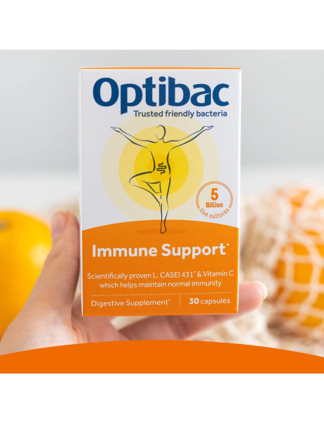 Optibac Probiotics Immune Support Пробиотик для поддержки иммунитета