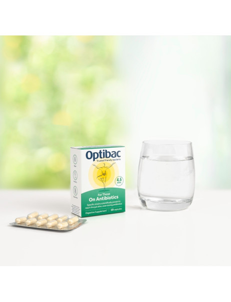 Optibac Probiotics For Those On Antibiotics Пробиотик для тех, кто принимает антибиотики