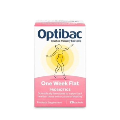 Optibac Probiotics One Week Flat Пробиотик при вздутии живота