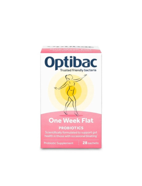 Optibac Probiotics One Week Flat Пробиотик при вздутии живота
