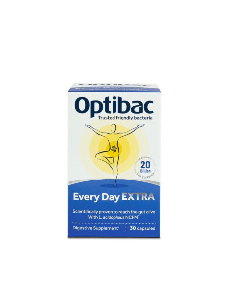 Optibac Probiotics Every Day Extra Пробиотик для поддержания общего состояния здоровья и хорошего самочувствия