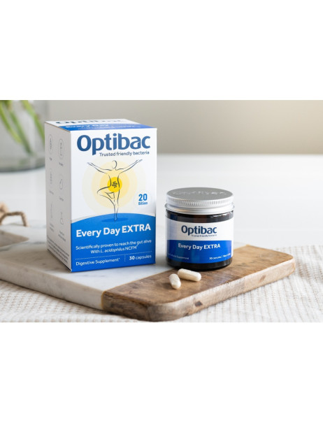 Optibac Probiotics Every Day Extra Пробиотик для поддержания общего состояния здоровья и хорошего самочувствия