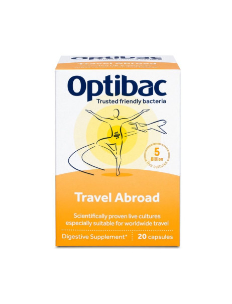 Optibac Travel Abroad Пробіотик для подорожі