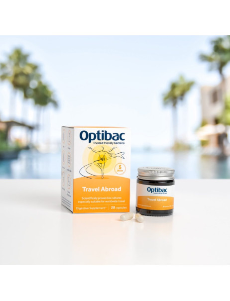Optibac Travel Abroad Пробіотик для подорожі