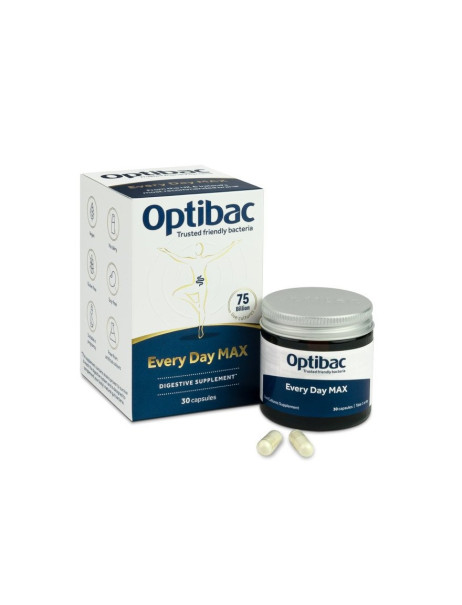 Optibac Probiotics Every Day Max Пробіотик для підтримки загального стану здоров'я та гарного самопочуття