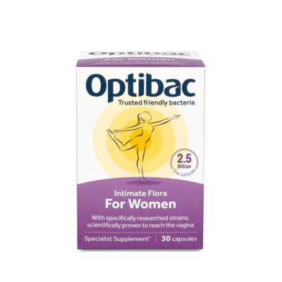 Optibac Probiotics Intimate Flora For Woman Пробіотик для підтримки жіночого здоров'я