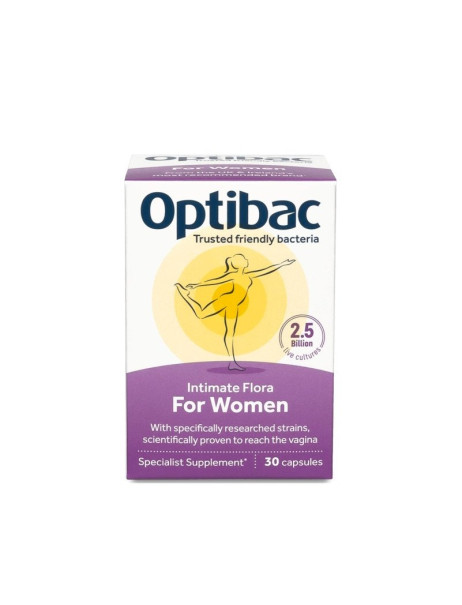 Optibac Probiotics Intimate Flora For Woman Пробиотик для поддержки женского здоровья