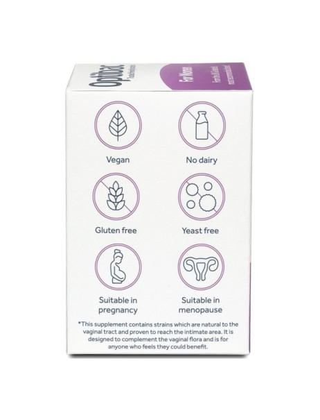 Optibac Probiotics Intimate Flora For Woman Пробиотик для поддержки женского здоровья