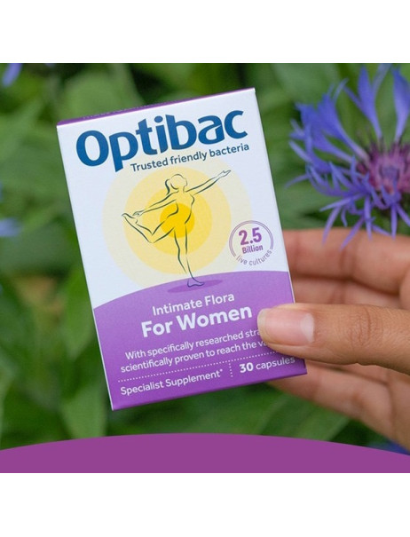 Optibac Probiotics Intimate Flora For Woman Пробиотик для поддержки женского здоровья