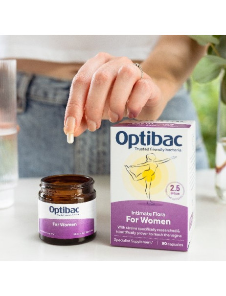 Optibac Probiotics Intimate Flora For Woman Пробиотик для поддержки женского здоровья