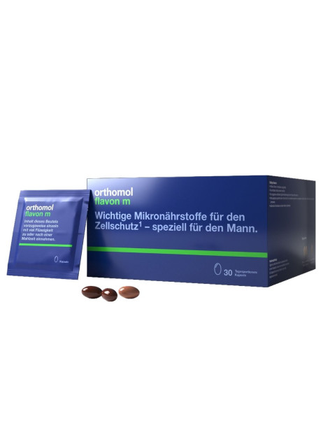 Orthomol Flavon M Для чоловіків при лікуванні передміхурової залози