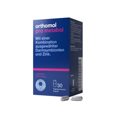Orthomol Pro Metabol Для підтримки роботи кишківника