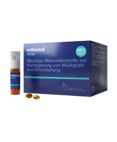 Orthomol Vital Suspension + Capsules Допомога при хронічній втомі і емоційному вигорянні у чоловіків та жінок - Написати відгук