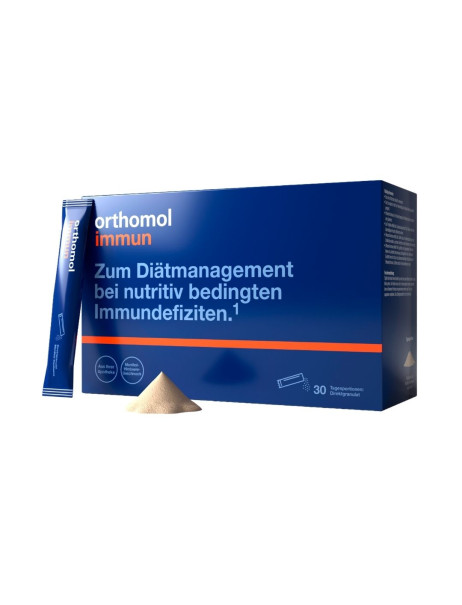 Orthomol Immun Directgranulat Menthol-Raspberry Для восстановления и поддержания иммунной системы Ментол-Малина