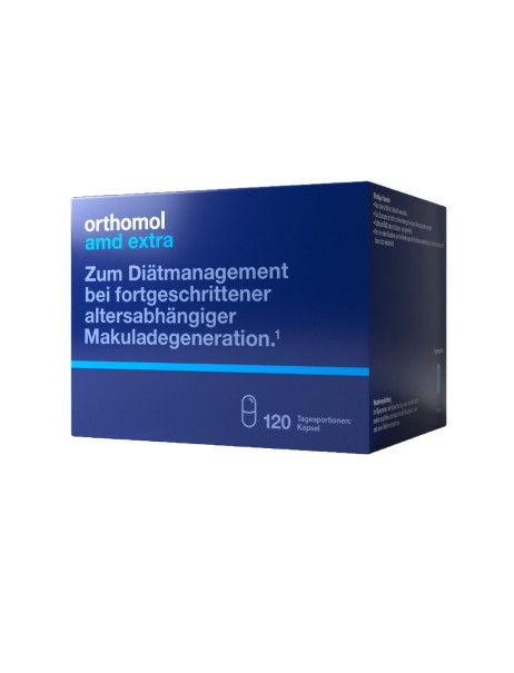 Orthomol AMD Extra Для підтримку зору у літніх людей